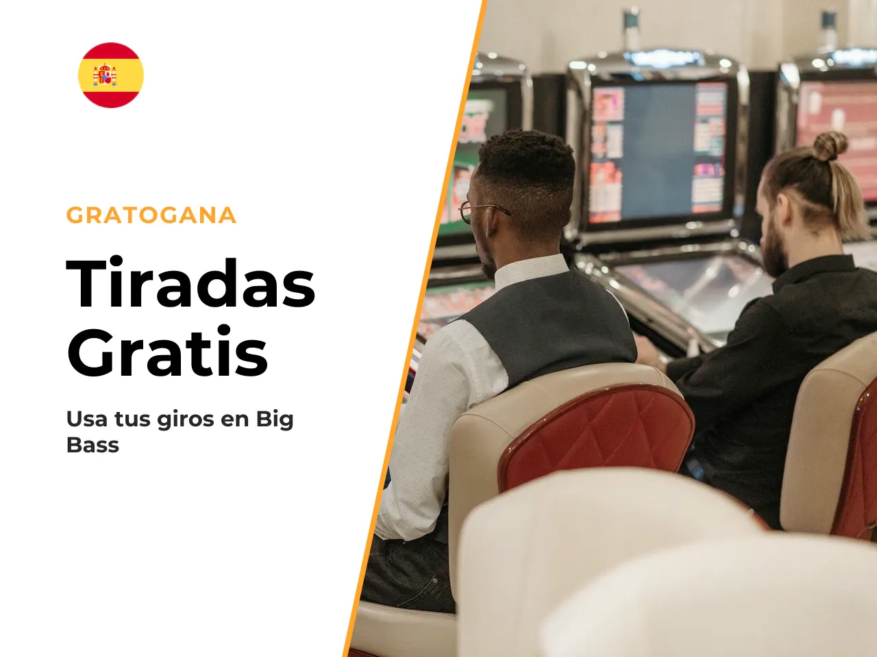 Cómo usar el bono en el juego o slots. Una vez activado el bono sin depósito, las 50 tiradas gratis están vinculadas a un título concreto: **Big Bass Splash**. No puedes elegir otra tragaperras para u